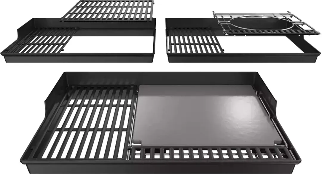 Weber 7681 Pizzasteen - Zwart