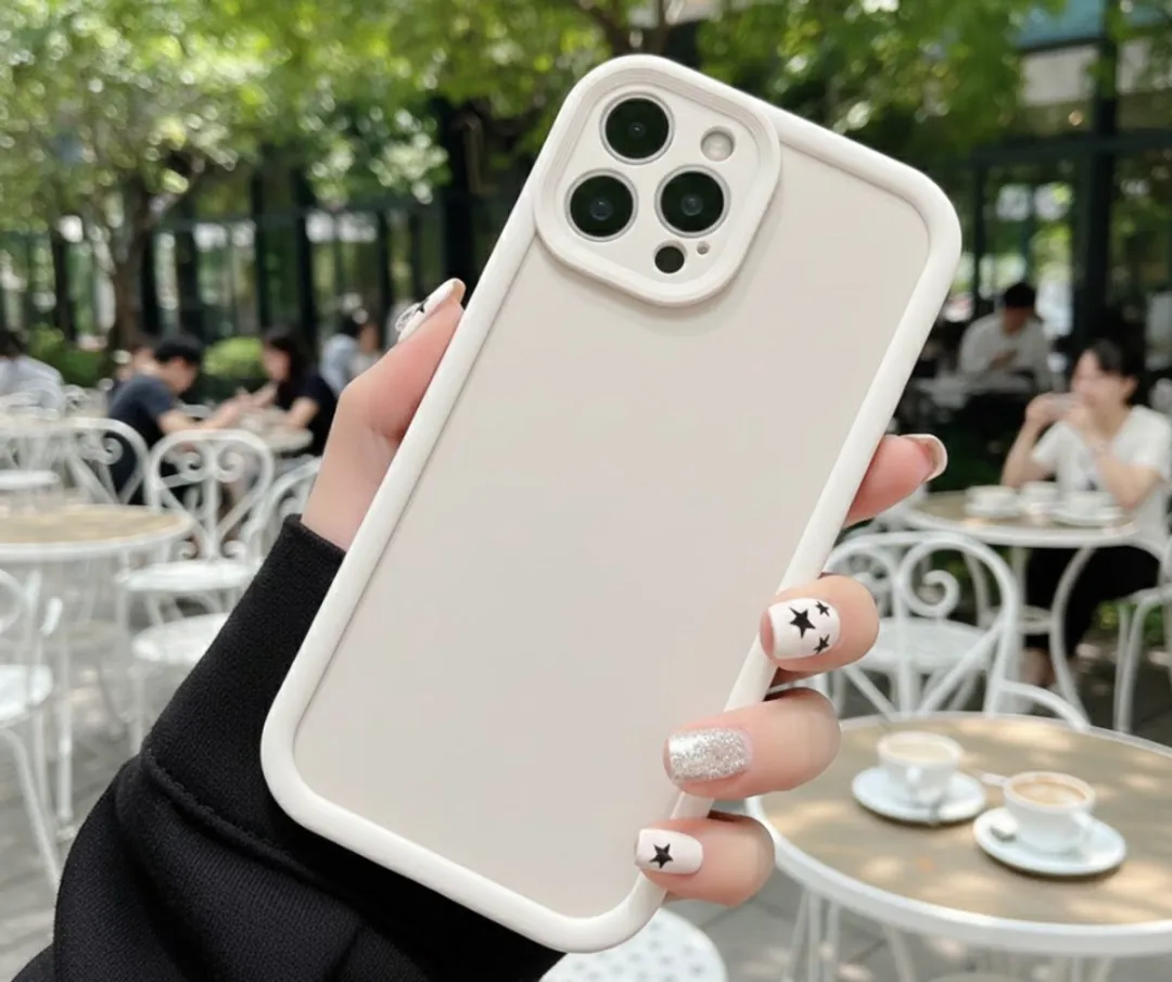 NUVEX iPhone 12 Pro Max Hoesje - 3 Stuks - Zwart/Beige/Bruin - afbeelding 6 van 6