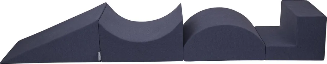 KiddyMoon Speeltuin Donkerblauw - Foam Blokken XXL