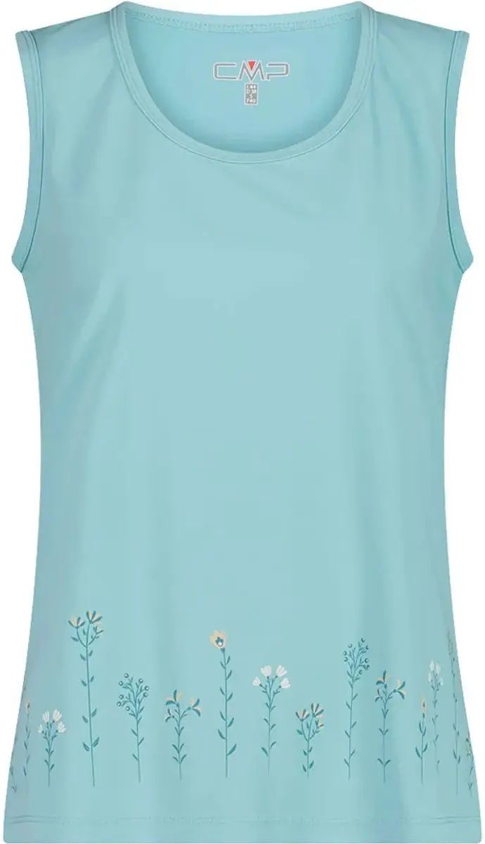 Cmp 38t6666 Mouwloos T-shirt Blauw 2XL Vrouw