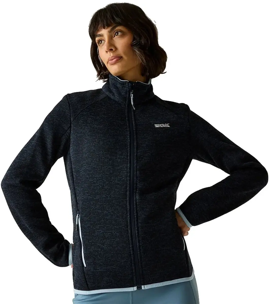 Regatta Newhill Fleece Met Volledige Rits Blauw 40 Vrouw