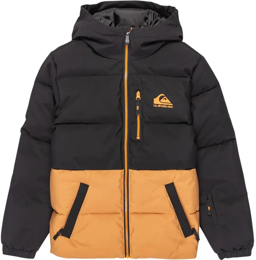Quiksilver Highland Jas Zwart 16 Years Jongen