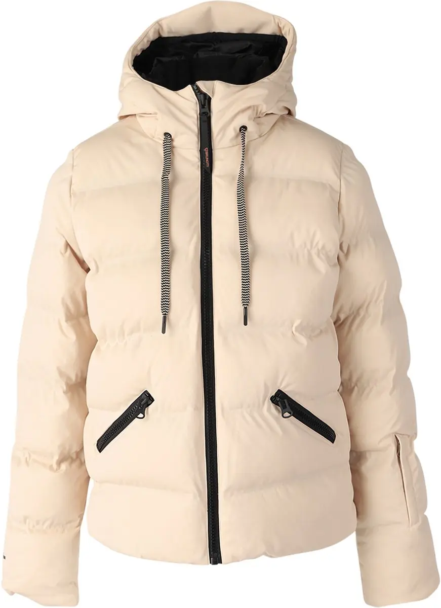Brunotti Irai Dames Puffer Ski Jas - Wit - XS