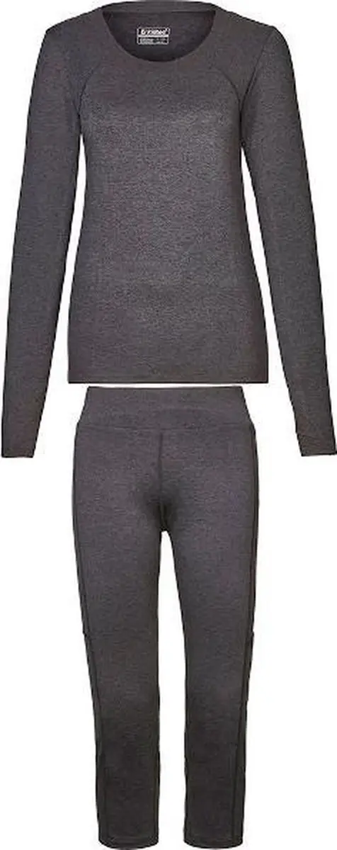 Killtec dames thermo ski-set Phylin zwart melange
