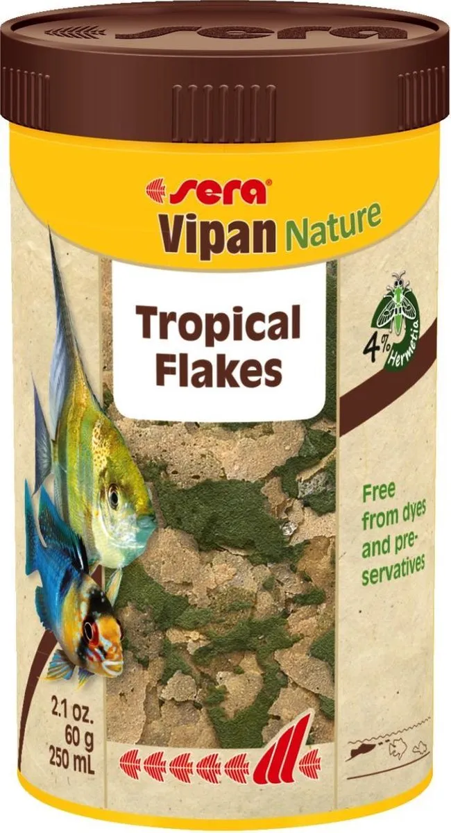 Sera Vipan Nature Vlokkenvoer 250ml