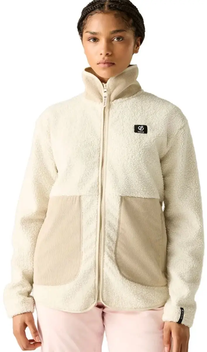 Dare2b Zephyr Fleece Met Volledige Rits Beige 38 Vrouw