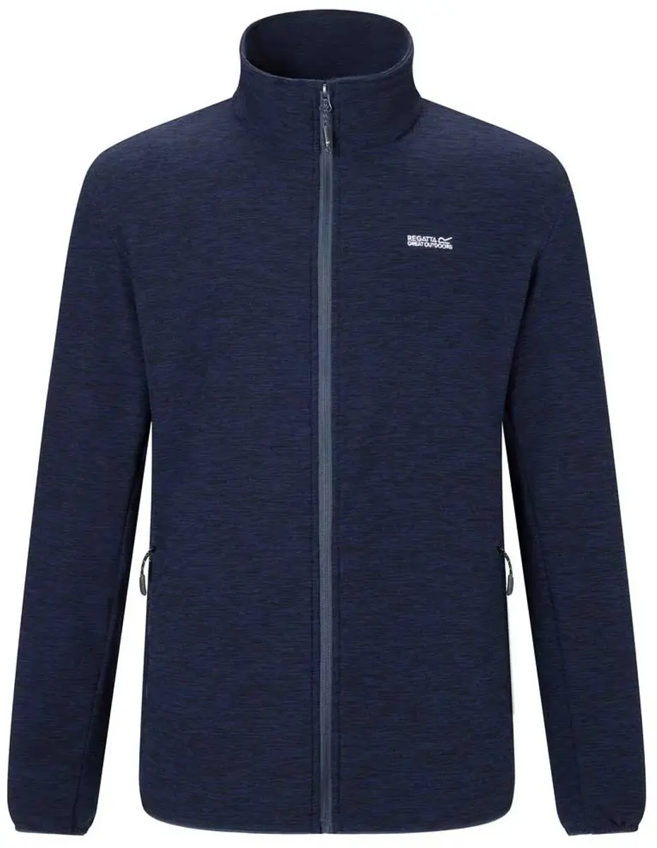 Regatta Harrow Fleece Met Volledige Rits Blauw XL Man