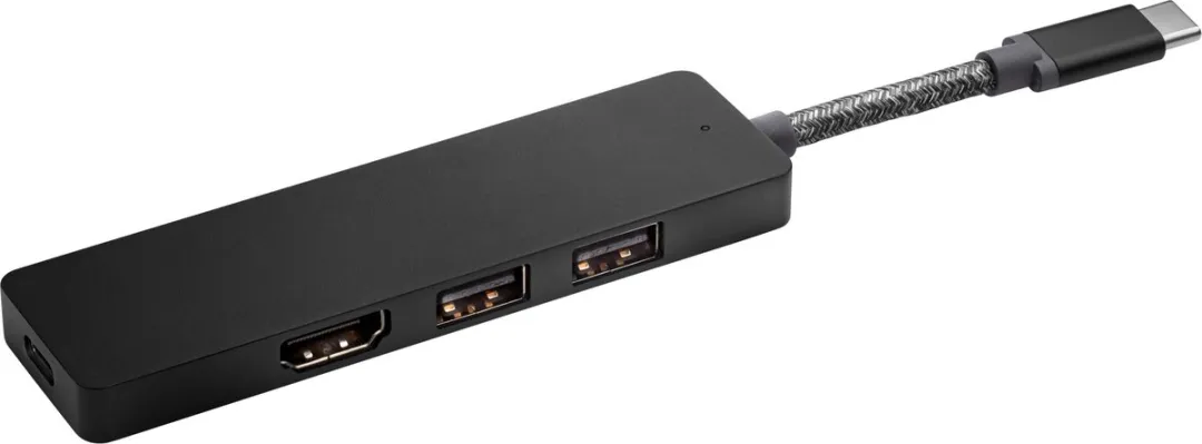 HP Elite USB-C Hub L37717-001 - 2x USB-A 1x HDMI 90W - Zwart - afbeelding 5 van 6