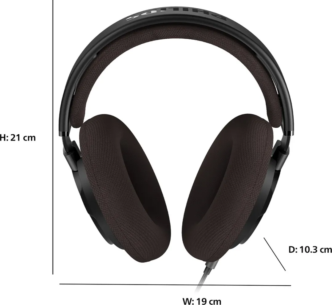 Philips Century Range The Freddie SHP9500CY/00 Hoofdtelefoon - 50mm Neodymium - Bruin/Zwart