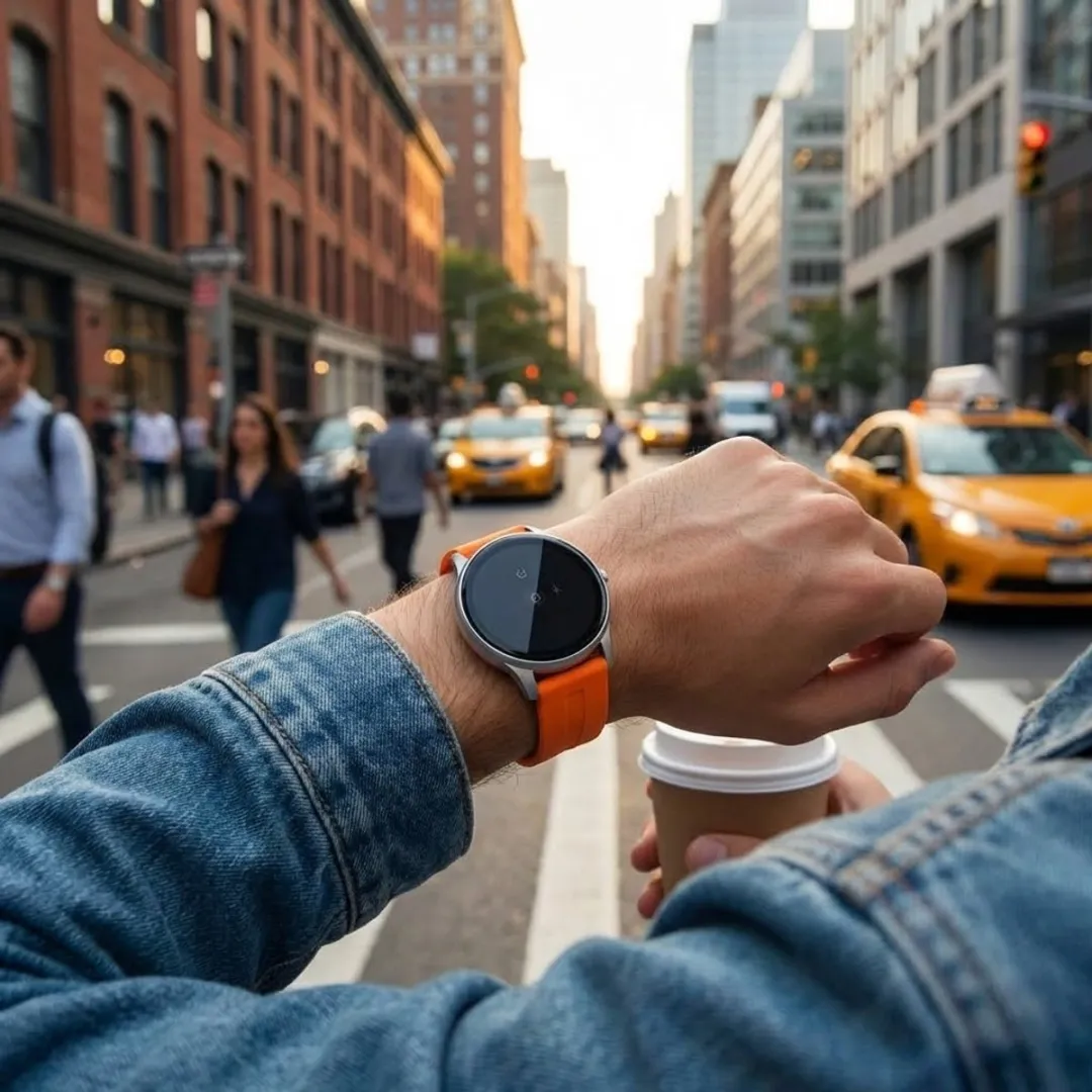 NUVEX Silicone Horlogebandje 22mm - Oranje