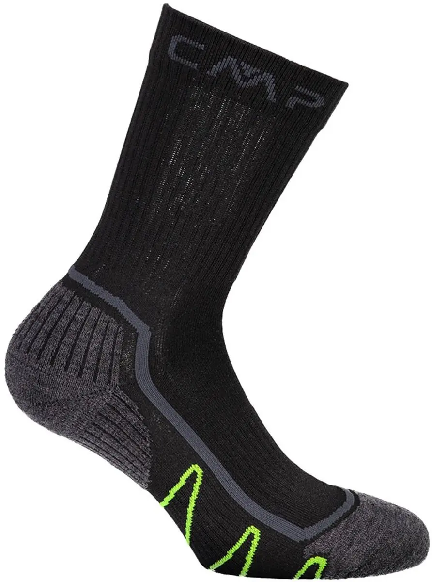 Cmp 3i97277 Trekking Poly Medium Sokken Grijs EU 36-38 Man