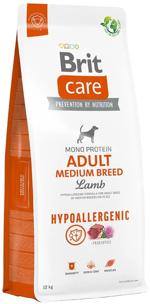 Brit Care Adult Medium Lam hypoallergeen 12kg