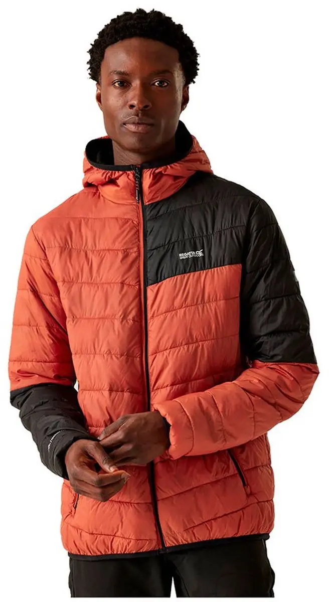 Regatta Hillpack III Capuchonjack - Red Ochre/Black - XL
