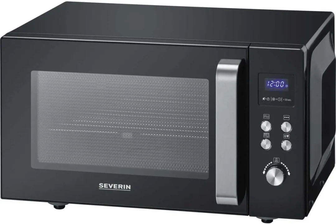 Severin MW 7763 Magnetron met Grill 900W - 25L - Zwart - afbeelding 6 van 6