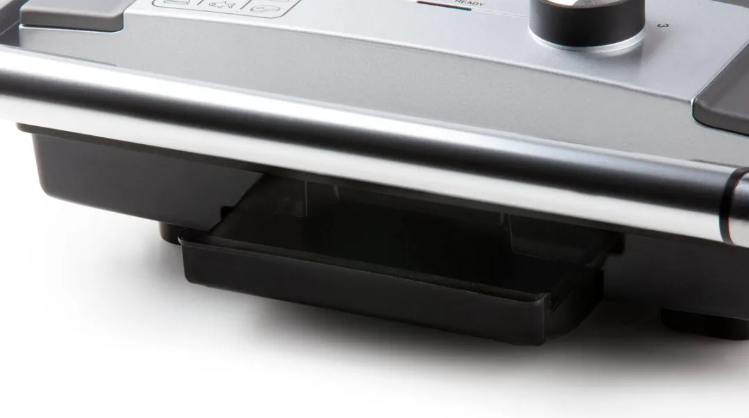 Domo DO9225G Panini Grill 2000W - 2 Platen - Zilvergrijs