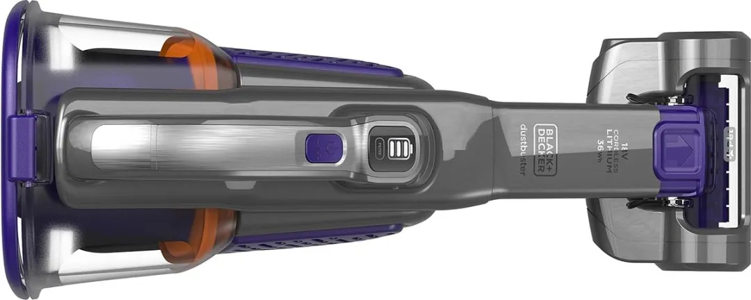 BLACK+DECKER BHHV520BFP-QW Kruimeldief - 35 Airwatts - Paars/Antraciet