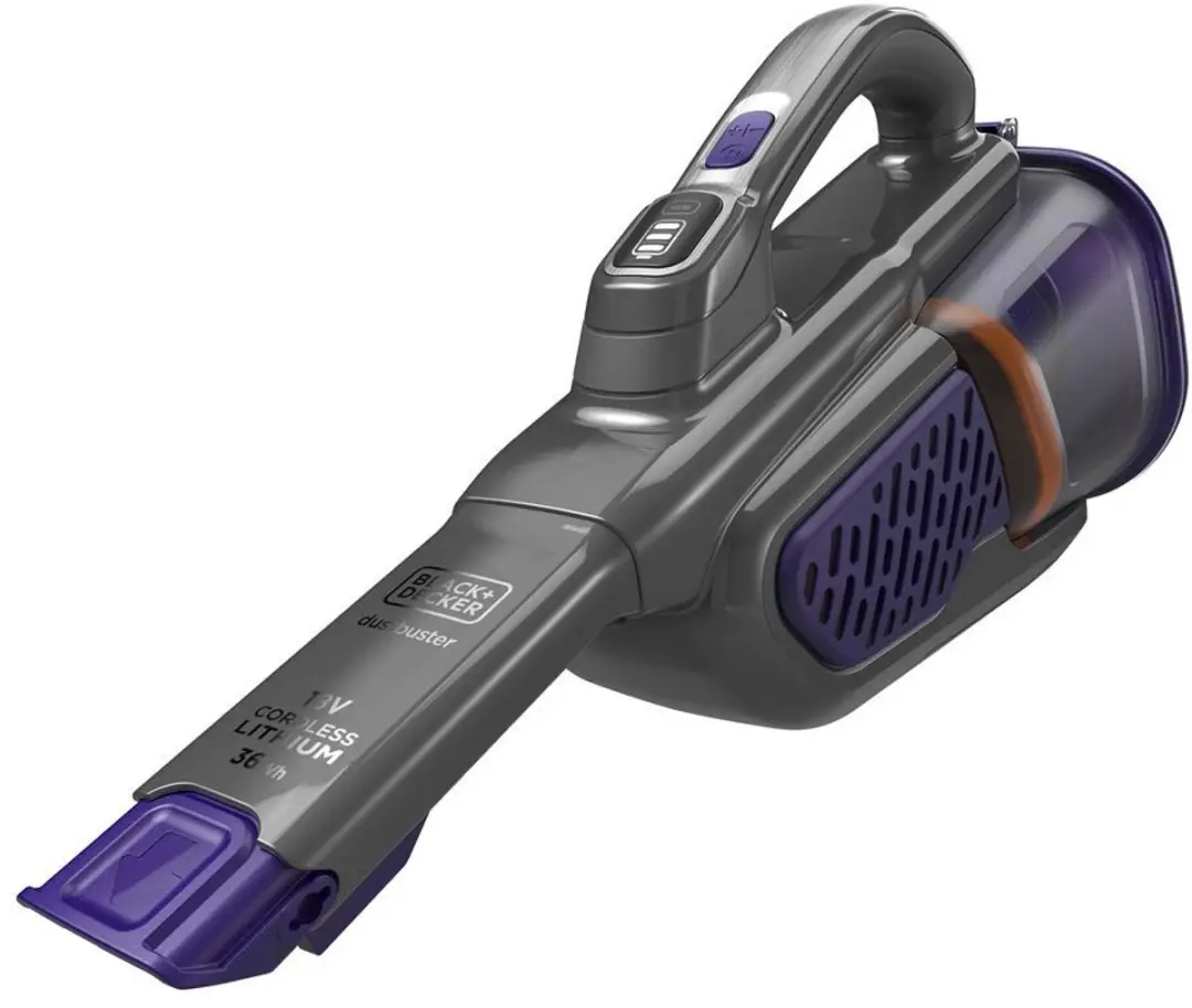 BLACK+DECKER BHHV520BFP-QW Kruimeldief - 35 Airwatts - Paars/Antraciet