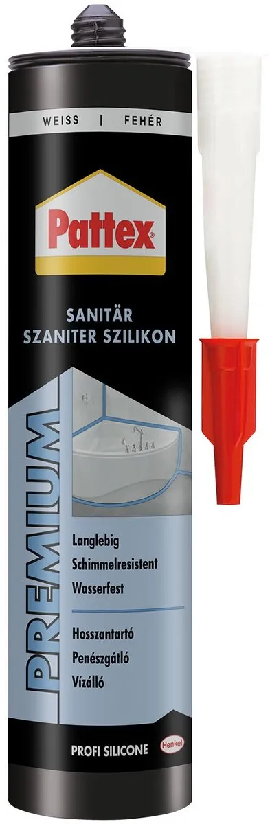 Pattex Sanitaire Siliconenkit Wit 280ml