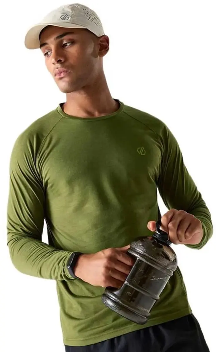 Dare2b Agile T-shirt Met Lange Mouwen Groen M Man