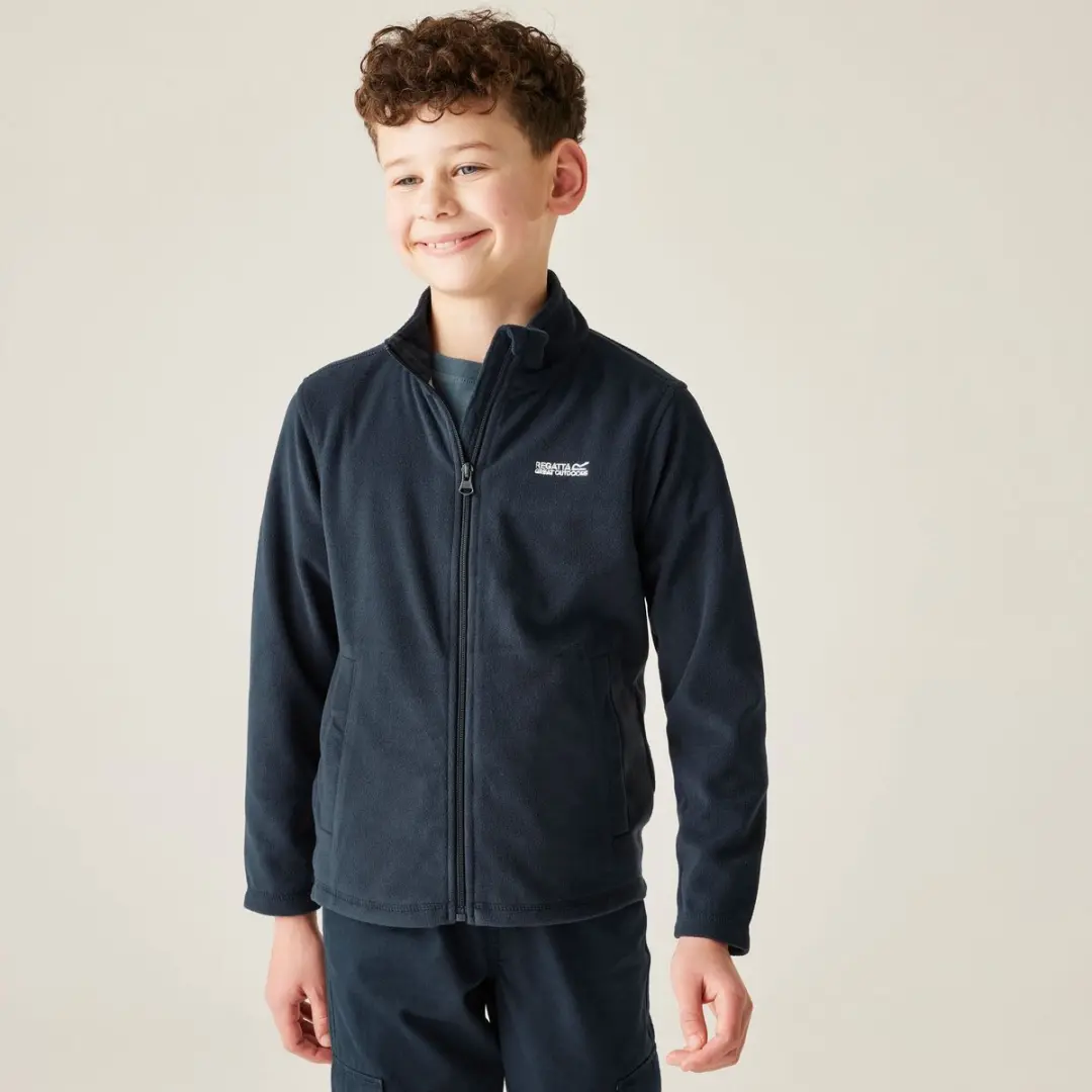 Kids King II Fleece met volledige rits