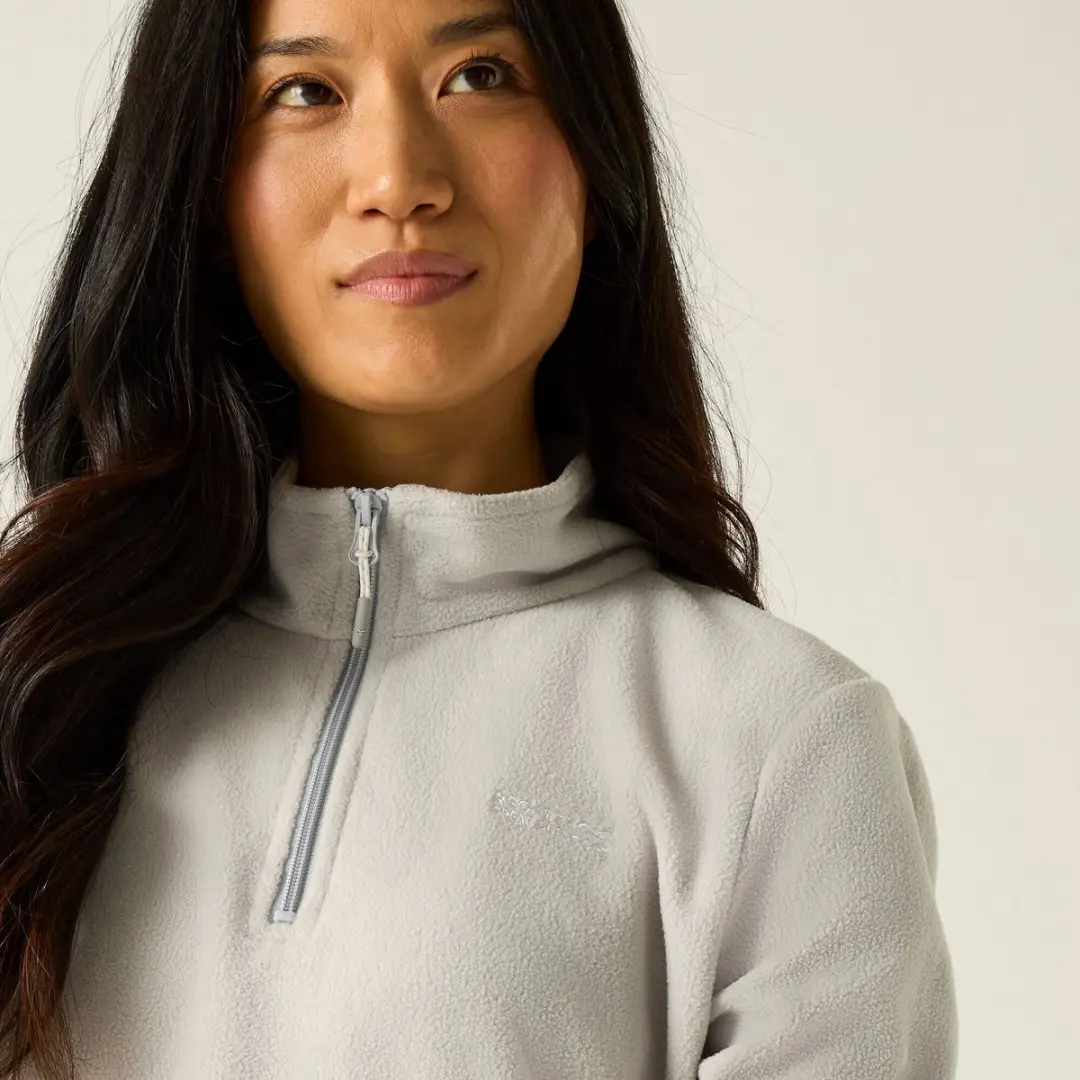 Regatta Sweethart Damesfleece Half Rits - Grijs - afbeelding 6 van 6