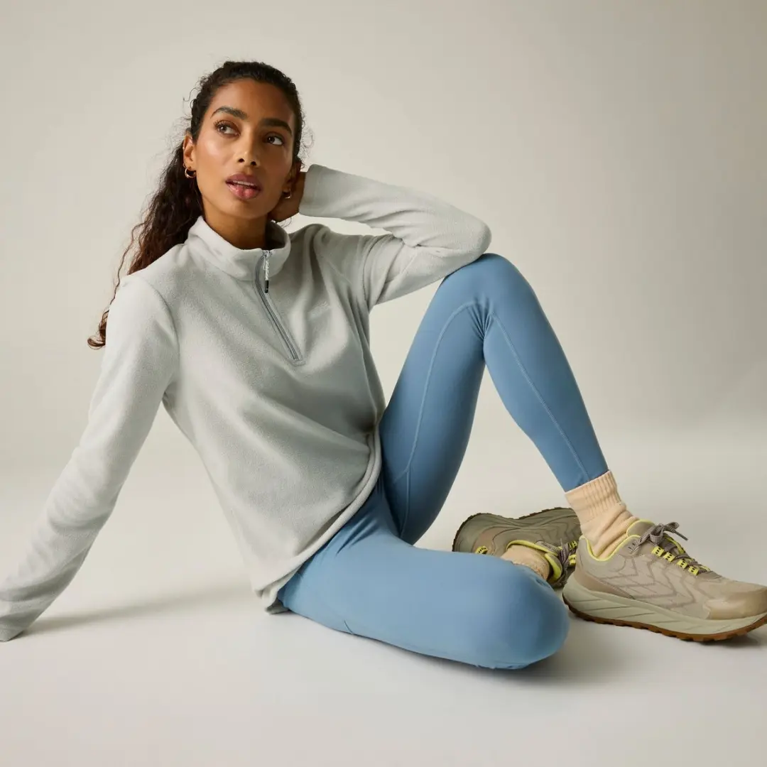 Regatta Sweethart Damesfleece Half Rits - Grijs - afbeelding 2 van 6