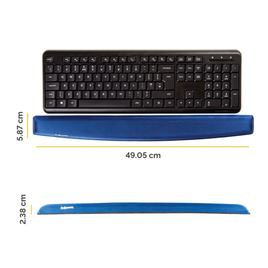 Casio Fellowes Toetsenbord Polssteun - Blauw