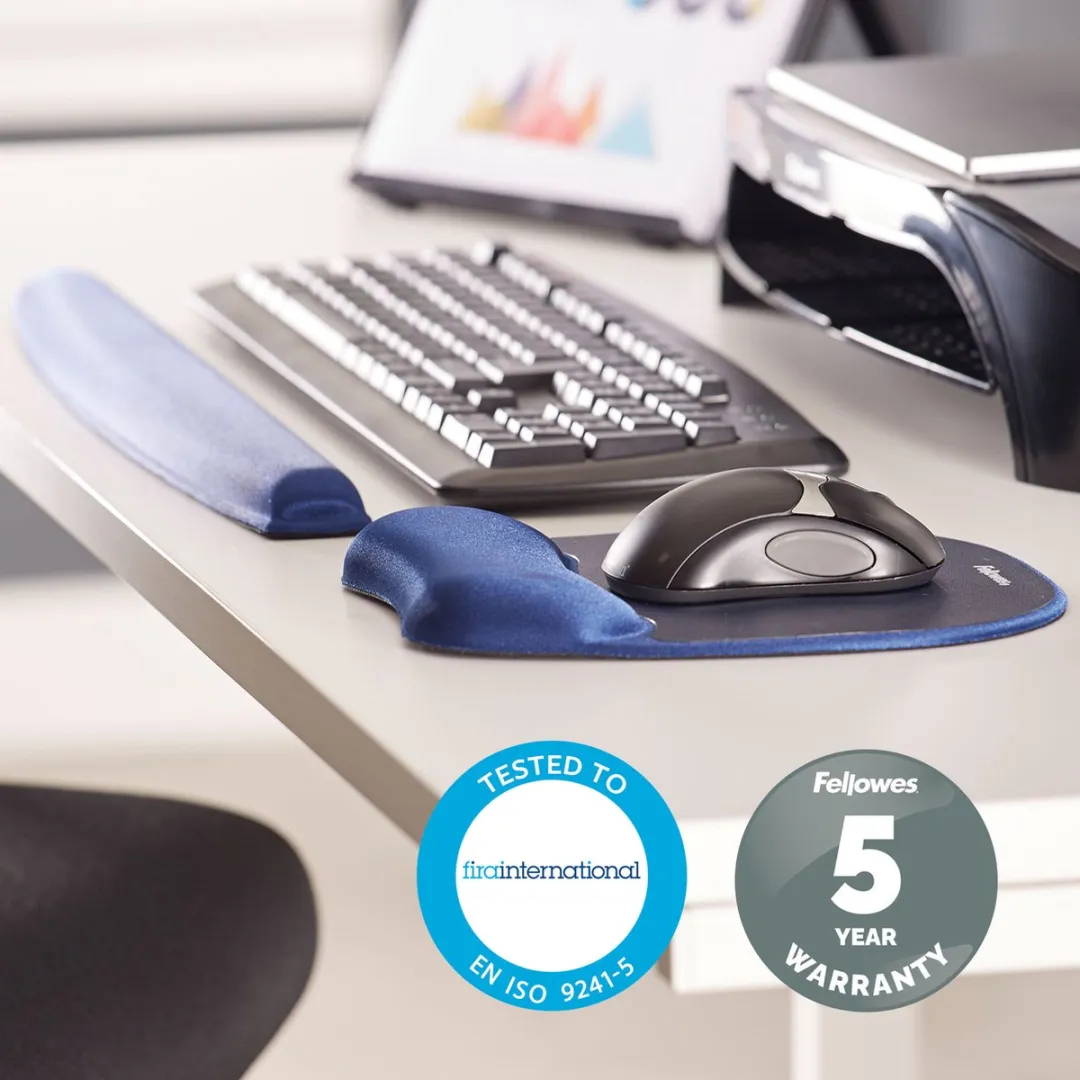 Casio Fellowes Toetsenbord Polssteun - Blauw - afbeelding 6 van 6
