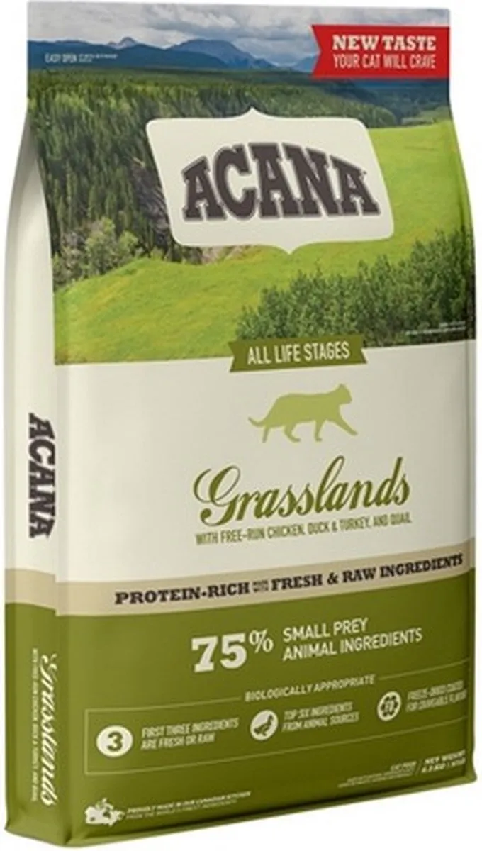 Acana Cat Grasslands 4,5kg - 2 Stuks