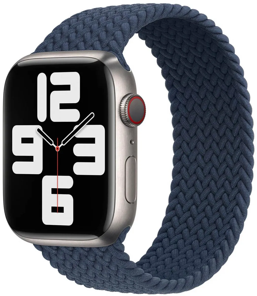 Apple Gevlochten Solobandje Abyss Blue