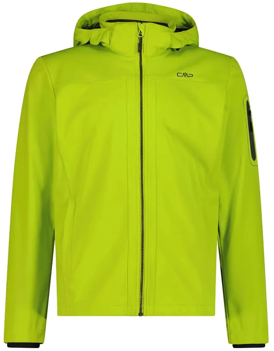 Cmp Zip Hood 39a5027 Softshelljack Groen L Man