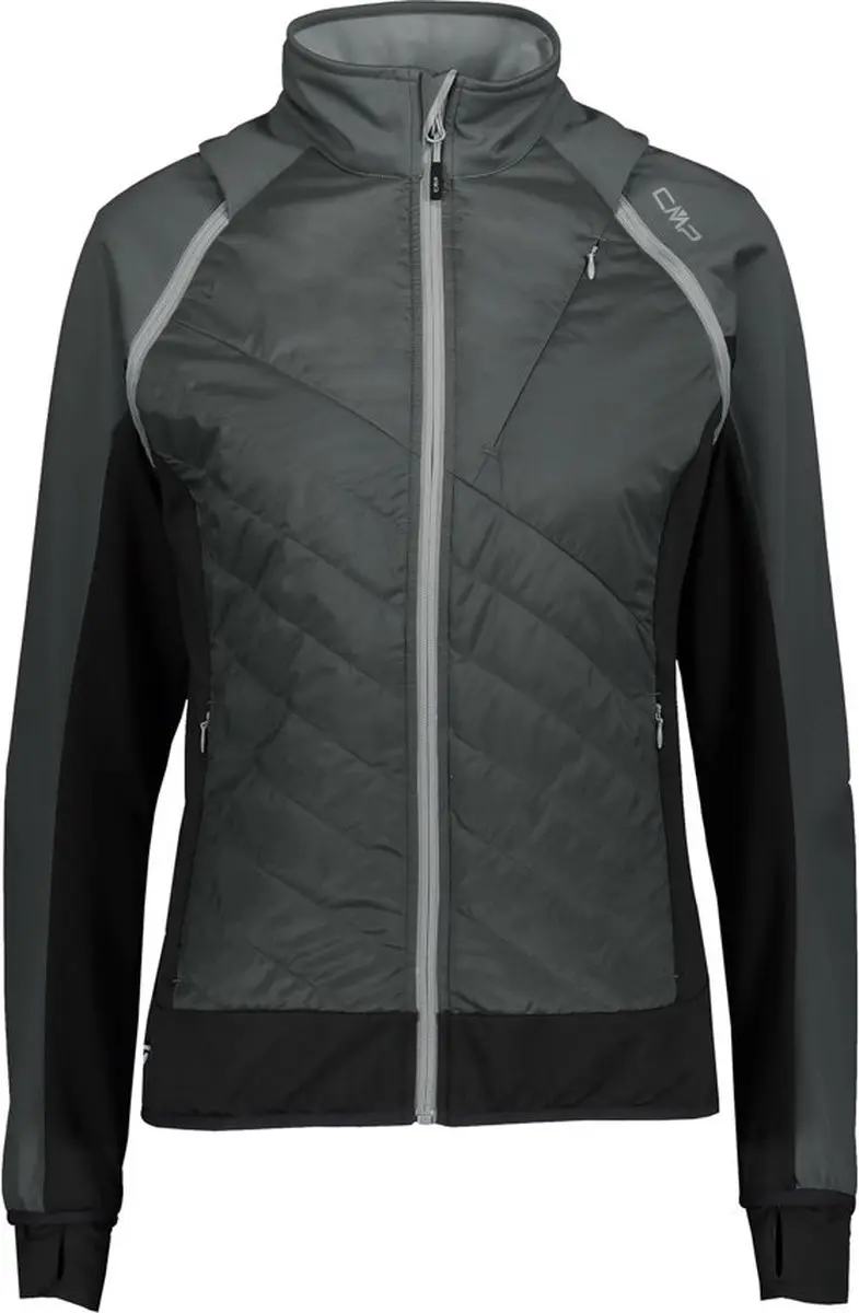 Cmp Detachable Sleeves 30a2276 Softshelljack Grijs S Vrouw