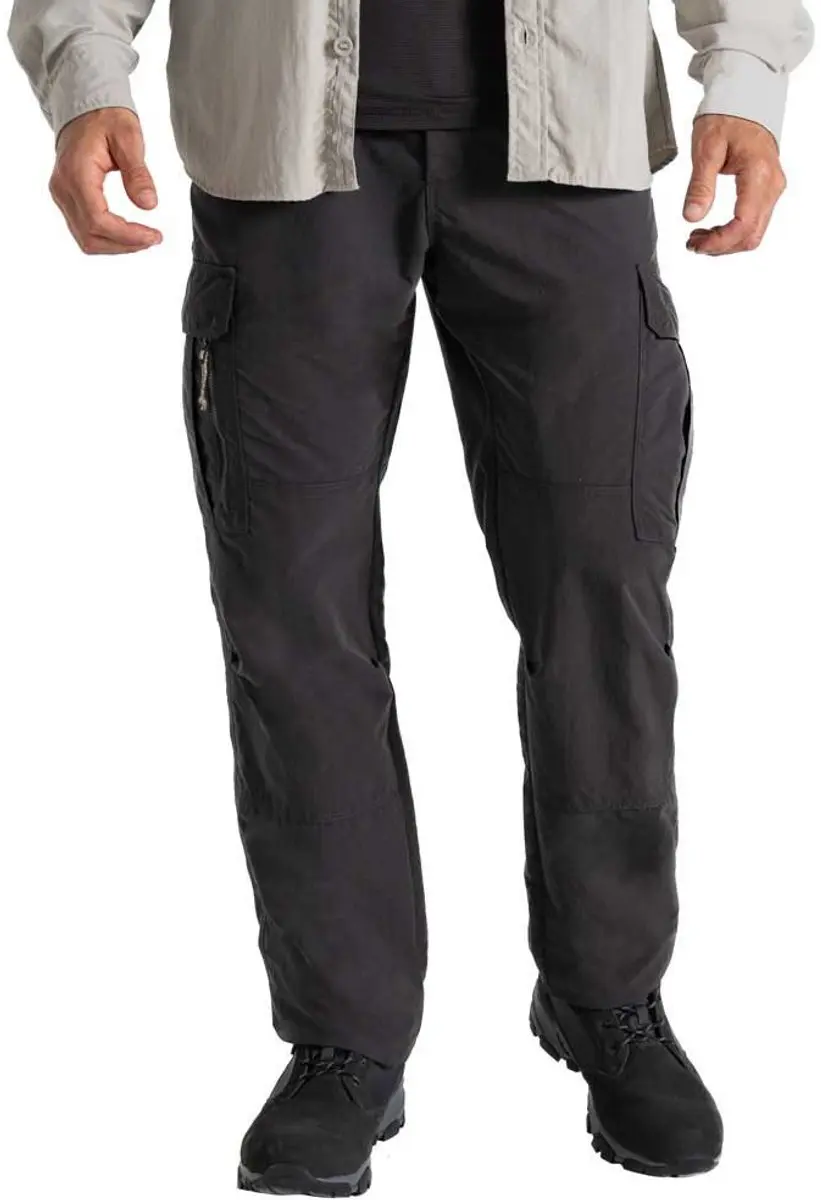 Craghoppers Nosilife Ii Cargo Broek Zwart 58 / Regular Man
