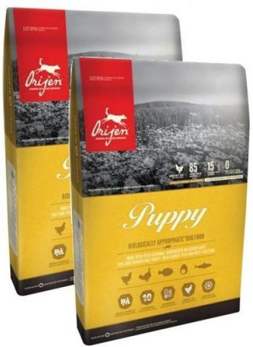 Orijen Puppyvoer - Hondenvoer - 2 x 11.4 kg