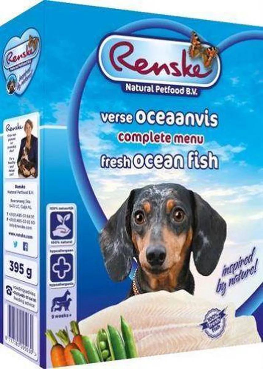 Renske Adult Hondenvoer - 30x Vis 395g