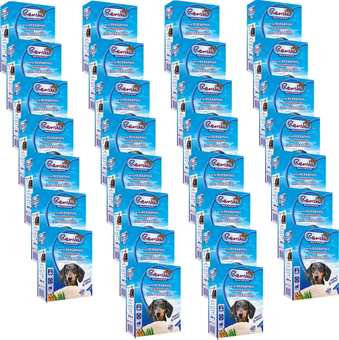 Renske Adult Hondenvoer - 30x Vis 395g