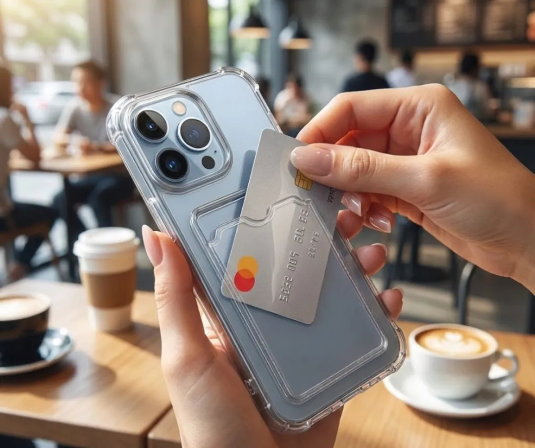 NUVEX iPhone 13 Pro Max Hoesje Set Grijs/Zwart - Transparant & Gewatteerd - afbeelding 6 van 6