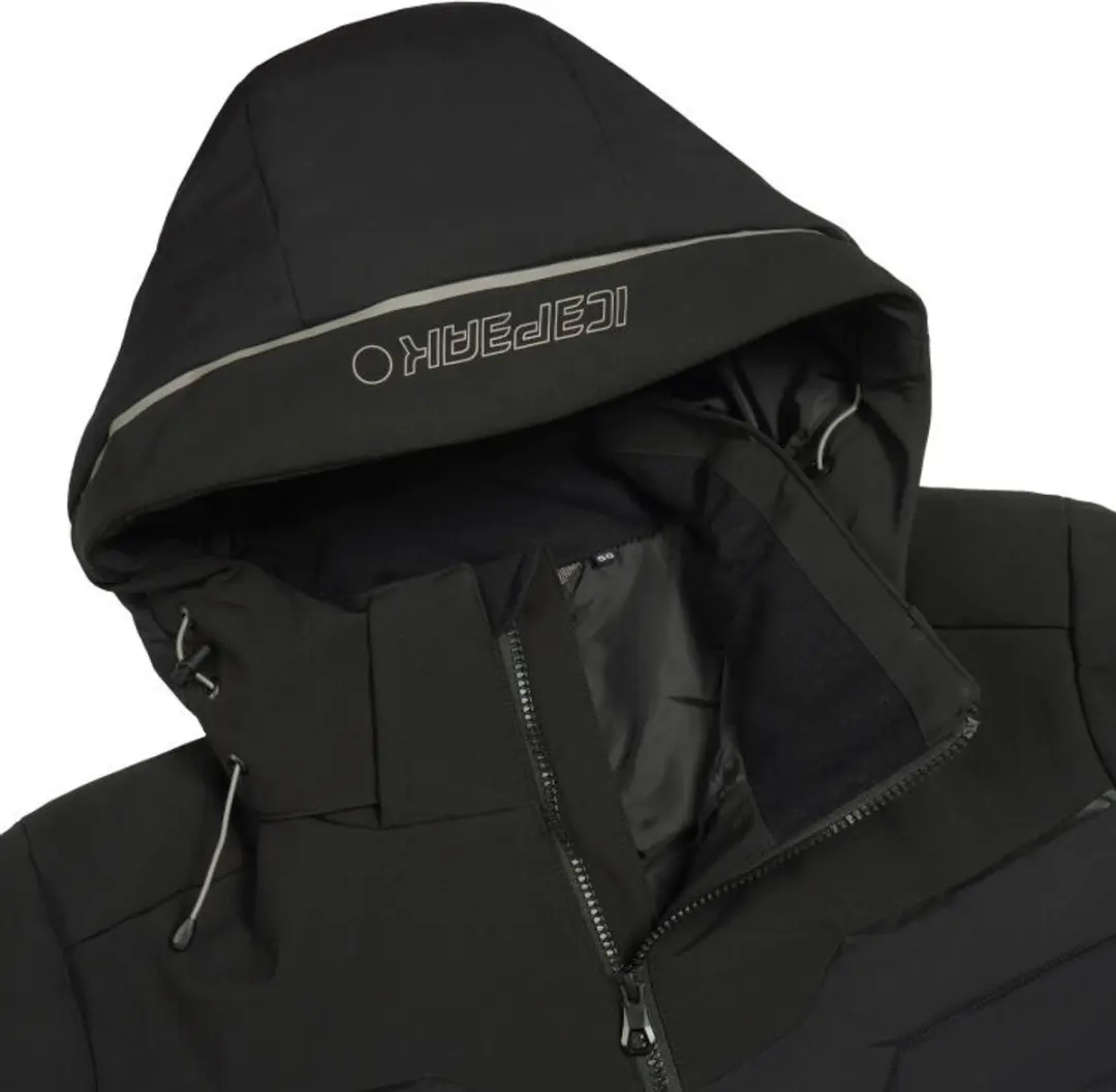 Icepeak Fremont Heren Ski Jas - Zwart - L - afbeelding 4 van 6
