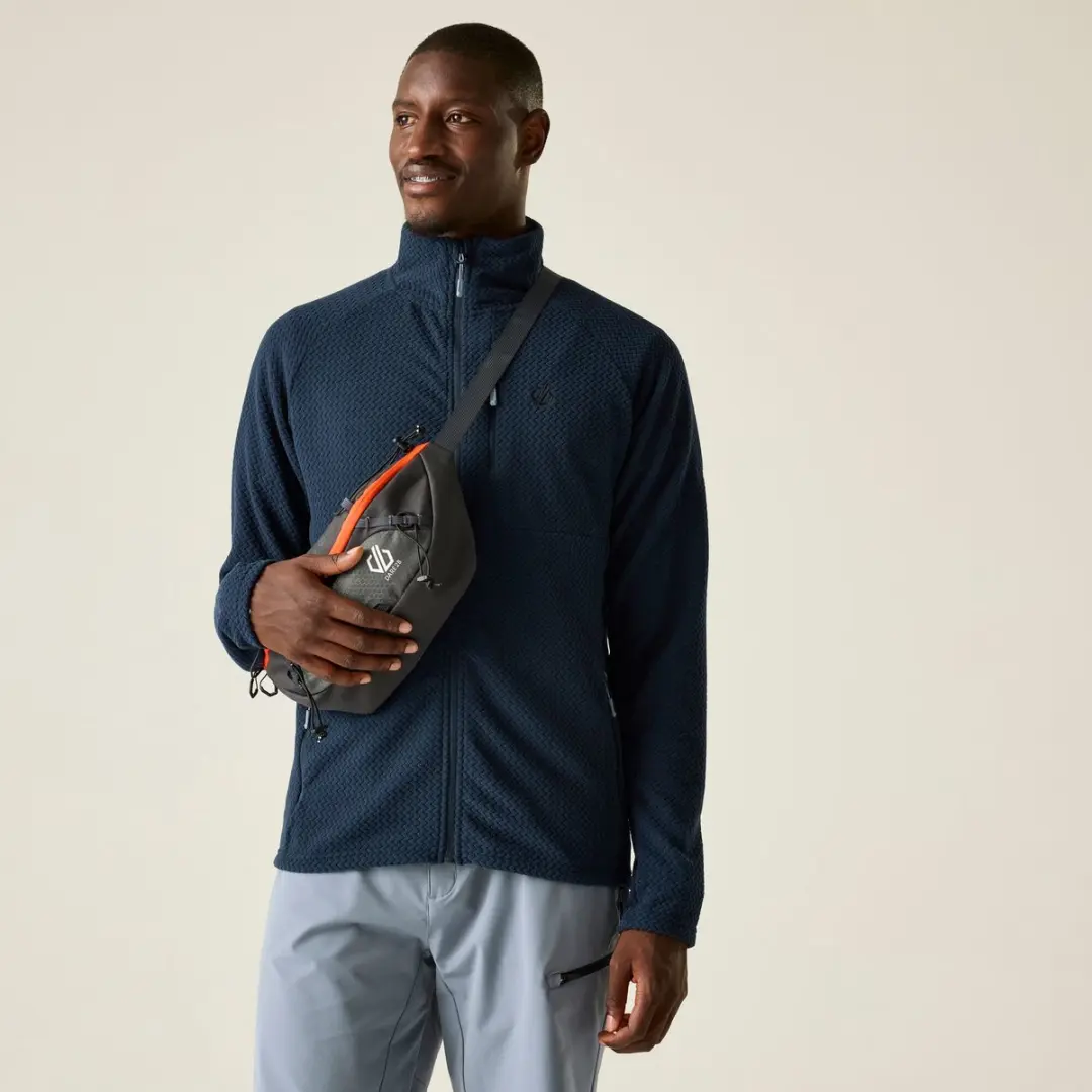 Dare2b Switch Out Pro Fleece Met Volledige Rits Blauw M Man