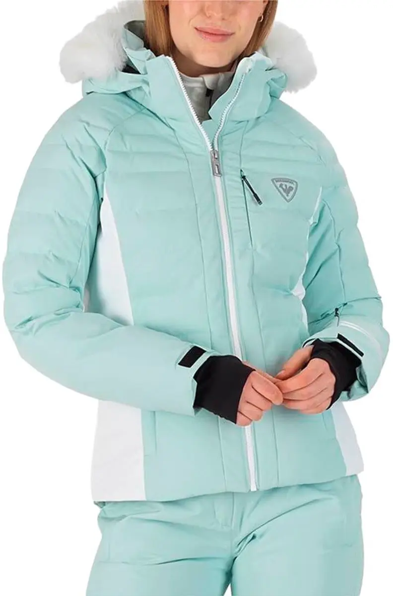 Rossignol Rapide Dames Ski Jas - Aqua - XL - afbeelding 5 van 5
