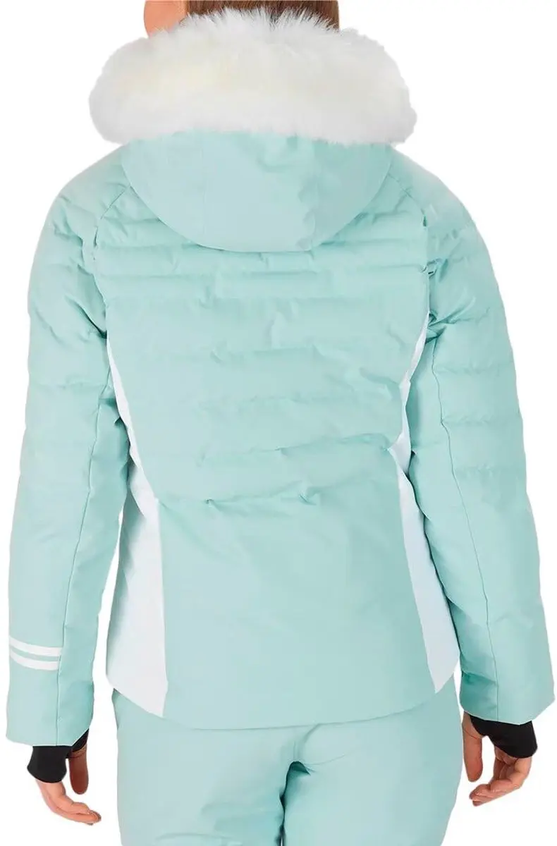 Rossignol Rapide Dames Ski Jas - Aqua - XL - afbeelding 3 van 5