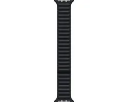 Apple Watch Leather Link 45mm - Middernacht - S/M
