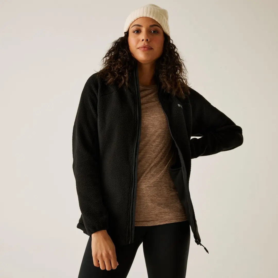 Elinn lichtgewicht fleece vest met capuchon voor dames - afbeelding 4 van 6