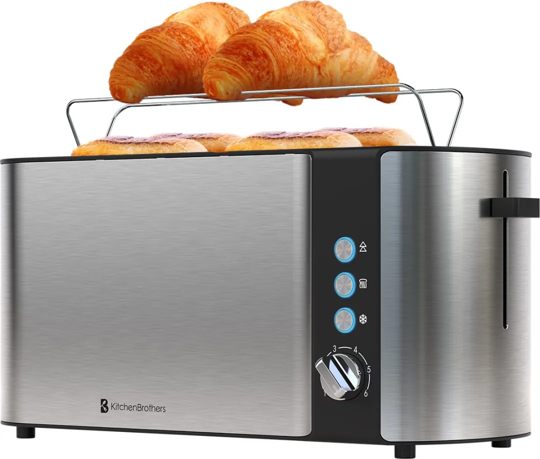 KitchenBrothers KB4008 Broodrooster 1520W