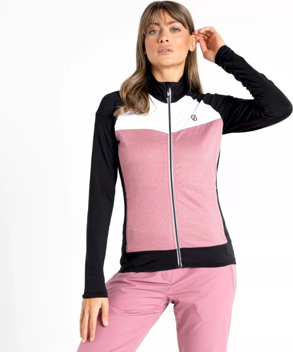 Dare2B Dames Elation II Core Stretch Vest Mesa Rose Maat S / 36