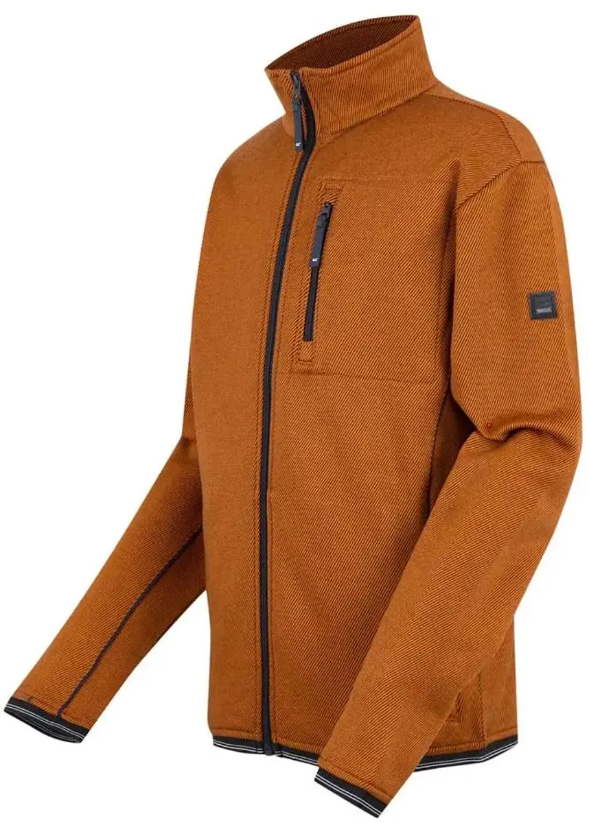 Fleece Heren Hoge Kraag Zippered Chest Pocket Orsan - afbeelding 3 van 6