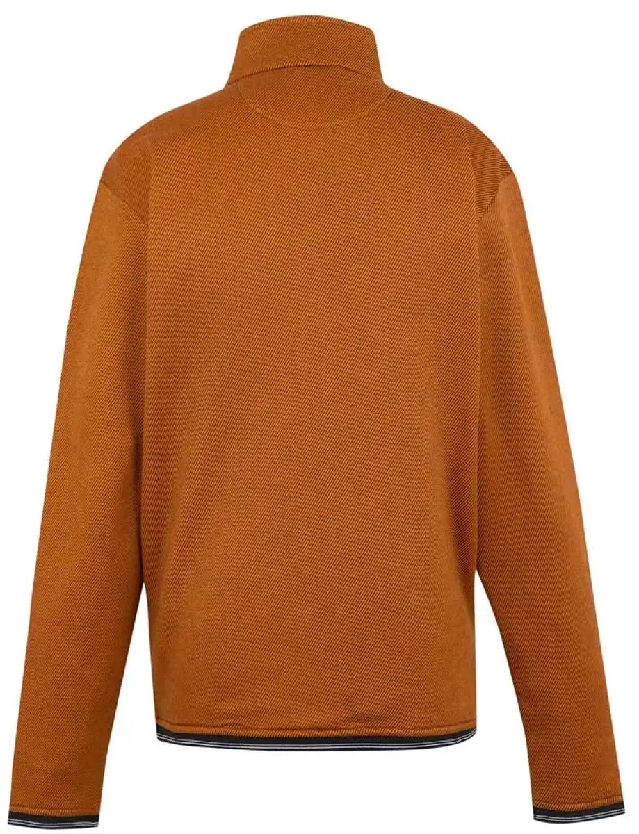 Fleece Heren Hoge Kraag Zippered Chest Pocket Orsan - afbeelding 2 van 6