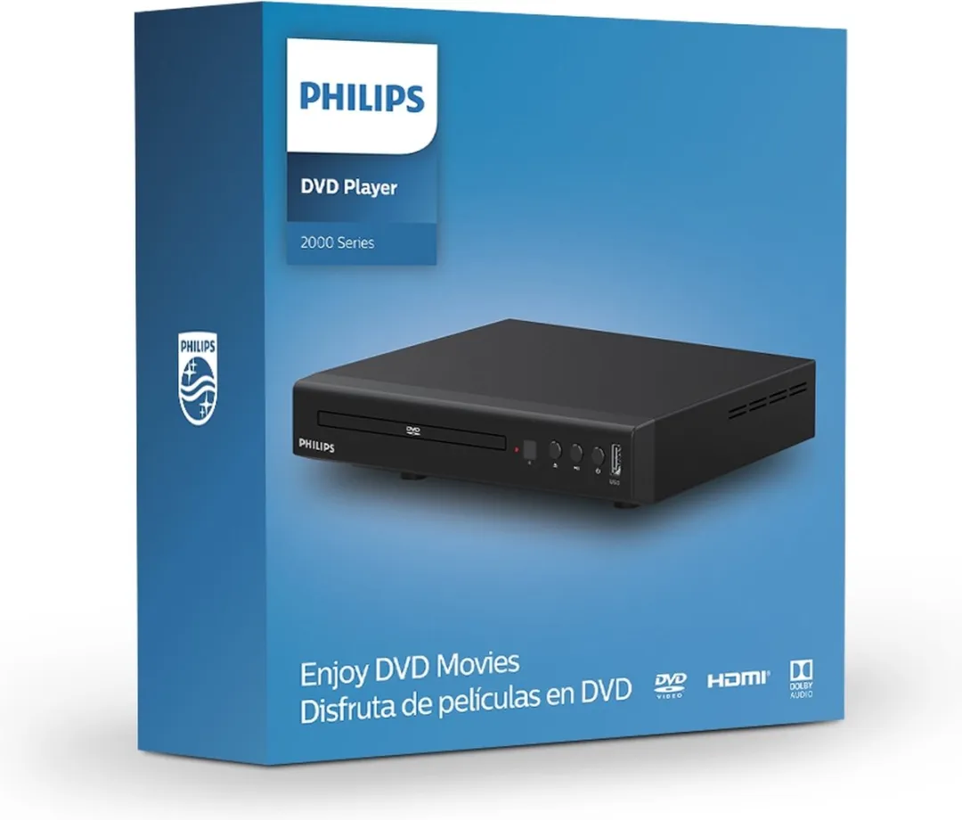 Philips TAEP200/20 DVD-speler - Zwart