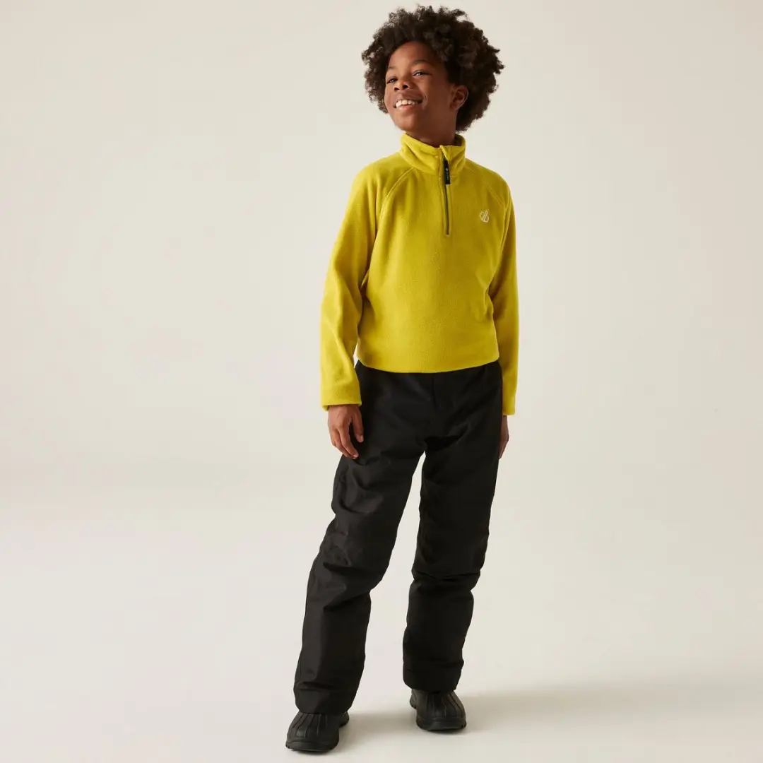 Dare 2b Freehand Kinderfleece Halve Rits - Geel - 164 - afbeelding 6 van 6