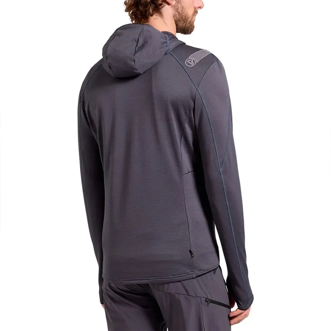 La Sportiva Chill Hoodie - Onyx/Chalk - M - afbeelding 3 van 6
